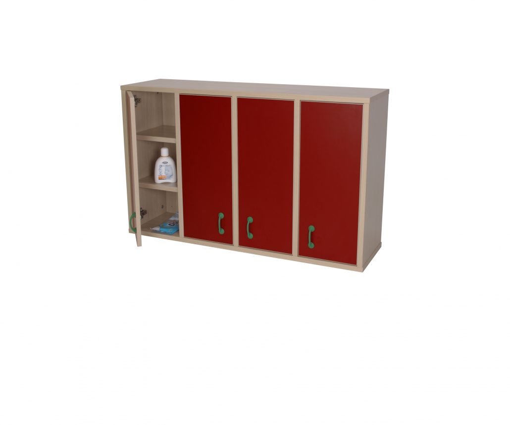 600713 - Mueble casillero 12 casillas con puerta | Mobiliario Escolar