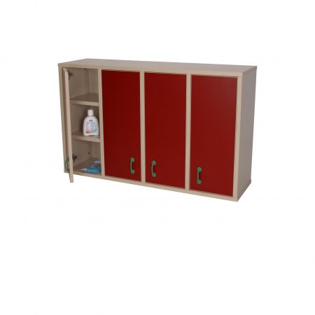 600712 - Mueble casillero 10 casillas con puerta | Mobiliario Escolar