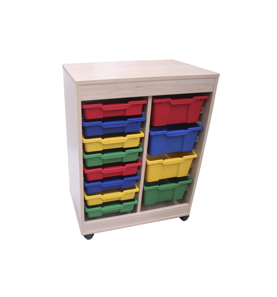 600823 - Cubetero doble acceso 2 columnas | Mobiliario Escolar | MOBeduc