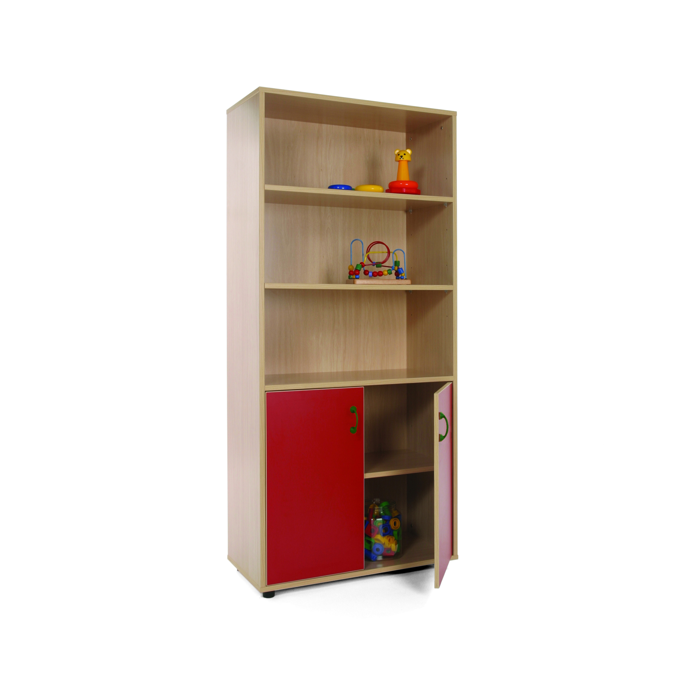 600404 - Mueble alto armario y estantería | Mobiliario Escolar | MOBeduc