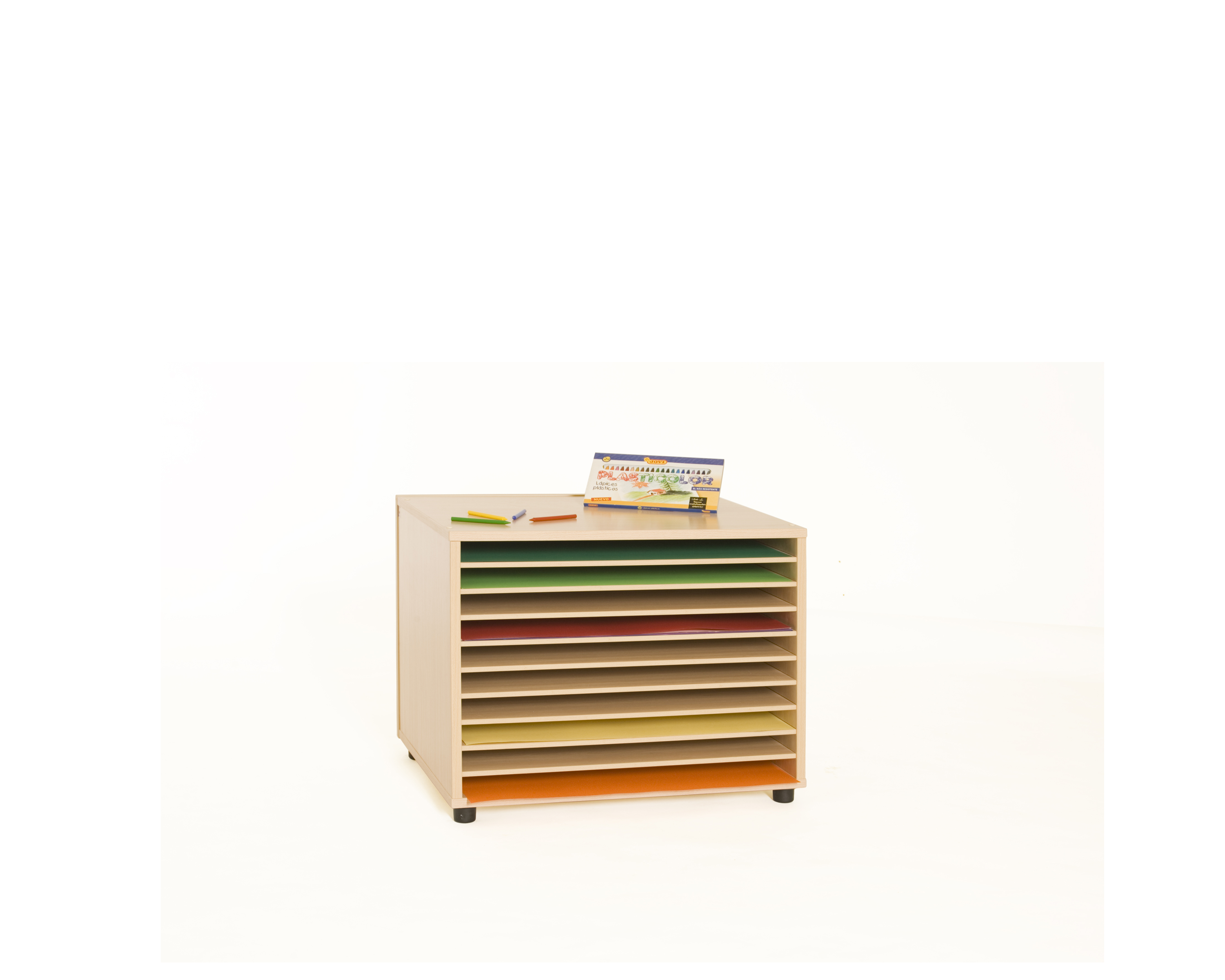600908 - Mueble archivador de cartulinas horizontal, Mobiliario Escolar